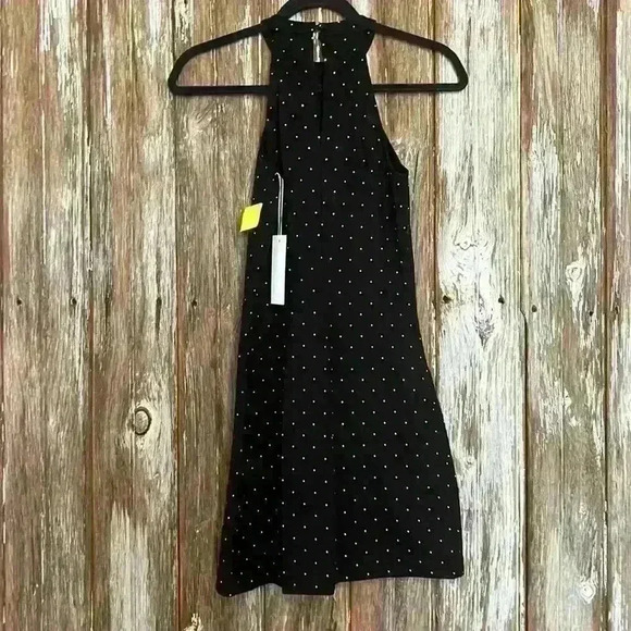 NWT CHLOE COLETTE DRESS “Odessa Fitted Mini Dress (pindot) - Picture 5 of 5